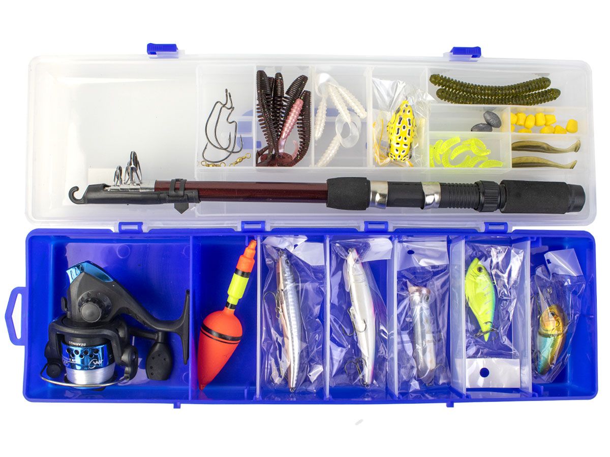 KIT DE PESCA COMPLETO